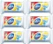 6x kostka do WC Domestos, 3w1, zapas, cytrynowy, 40g