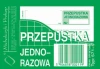 4x Druk akcydensowy Przepustka jednorazowa MiP 571-9, A7, offsetowy, 80k