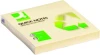 3x Karteczki samoprzylepne Q-Connect 100% Recycled, 76x76mm, 100 karteczek, żółty