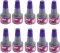 10x tusz do stempli D.Rect, 30ml, fioletowy