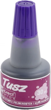 10x tusz do stempli D.Rect, 30ml, fioletowy