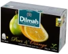 2x herbata czarna aromatyzowana w torebkach Dilmah, gruszka i pomarańcza, 20 sztuk x 1.5g