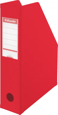2x Organizer kartonowy na dokumenty Esselte Vivida, składany , A4, 70mm, do 700 kartek czerwony