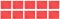 10x Skoroszyt zawieszany Leitz Alpha, A4, 348x270mm, 225g/m2, czerwony
