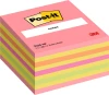 2x Karteczki samoprzylepne Post-it, 76x76mm, 450 karteczek, żółto-różowy