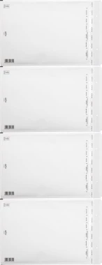 5x Koperta bąbelkowa Bong AirPro, I19, 320x455mm, 10 sztuk, biały