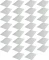 50x Teczka wiązana Barbara, A4, kartonowa, 250g/m2, biały