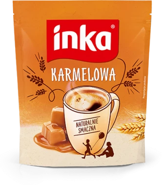 2x Kawa zbożowa Inka, o smaku karmelowym, 200g