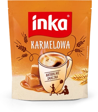 10x Kawa zbożowa Inka, o smaku karmelowym, 200g