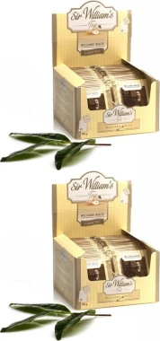 2x Herbata biała smakowa w kopertach Sir William's Tea Williams White, gruszka, 50 sztuk x 1.8g