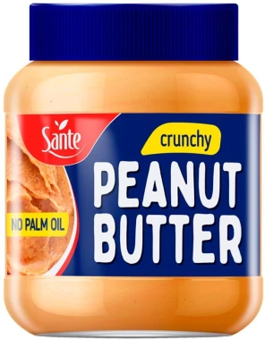 2x Masło orzechowe Sante Peanut Butter Crunchy, 350g