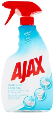 12x Płyn do czyszczenia łazienek Ajax, 750ml