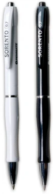 24x Długopis automatyczny Penmate, Sorento, 0.7mm, wkład niebieski, mix kolorów obudowy