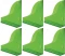 6x Organizer na dokumenty Durable Basic, A4, 73mm, do 730 kartek, przezroczysty zielony