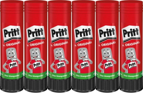 6x Klej biurowy Pritt, w sztyfcie, 40g