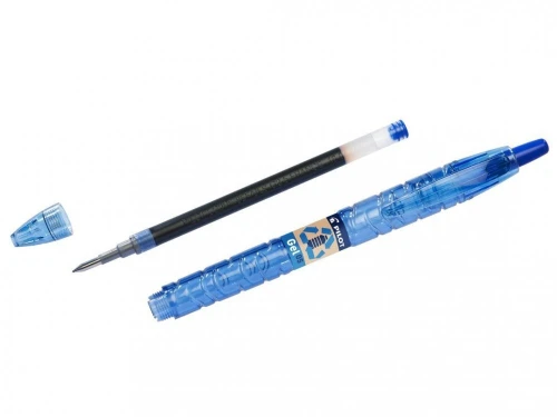 10x Długopis żelowy automatyczny Pilot, B2P, ekologiczne, 0.3mm, niebieski