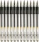 12x Długopis żelowy Pilot, G1 Grip, 0.5mm, czarny