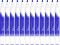 12x Marker suchościeralny Rystor RMS-1, okrągła, 4mm, niebieski