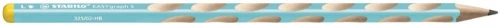 6x Ołówek Stabilo EASYgraph S, HB, cienki, dla leworęcznych, niebieski