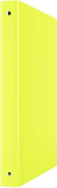 10x Segregator Donau, A4, szerokość grzbietu 35mm, 4 ringi, żółty