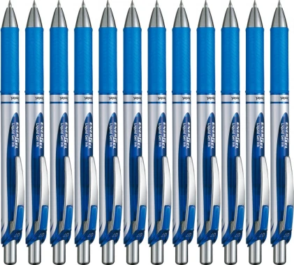 12x Pióro kulkowe automatyczne Pentel BL-77, 0.7mm, niebieski