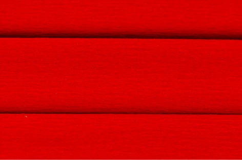 3x Bibuła marszczona Fiorello, 200x50cm, 10 sztuk, czerwony