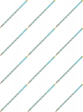 12x Ołówek Stabilo EASYgraph S, HB, cienki, dla leworęcznych, niebieski