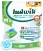 2x Kapsułki do prania tkanin białych i kolorowych Ludwik Ekologiczny 2 in 1,  32 sztuki