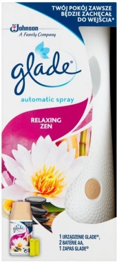 2x Odświeżacz automatyczny Glade by Brise Automatic Spray, Relaxing Zen, 269ml, urządzenie+wkład