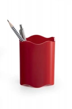 5x Kubek na długopisy Durable Trend, 80x102mm, czerwony