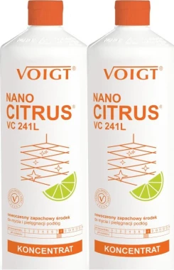 2x Środek do mycia podłóg Voigt VC 241, cytrusowy, 1l