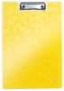 5x Podkład do pisania Leitz Wow z okładką, A4, żółty