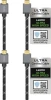 2x Kabel HDMI 2.1 Hama, Ultra High Speed 8K, 2m, szary