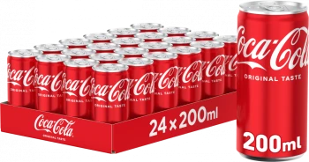 24x Napój gazowany Coca-cola, puszka, 0.2l