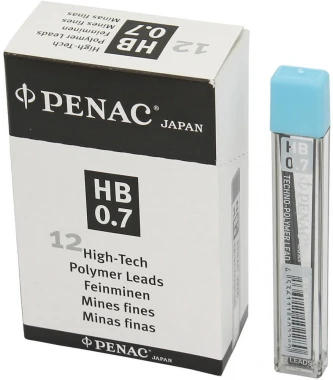 12x Grafity ołówkowe Penac, 0.7mm, HB