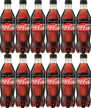 12x Napój gazowany Coca-Cola Zero, butelka, 0.5l