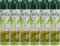 6x Odświeżacz powietrza Attis Gold Drop, spray, Green Tea, 300ml