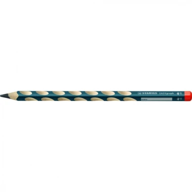 12x Ołówek Stabilo EASYgraph, HB, dla praworęcznych, morski