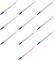 10x Wkład SNP7 do długopisu Uni, 0.7mm, niebieski