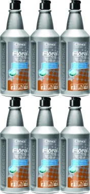 6x Płyn do podłóg Clinex Floral Ocean, 1l