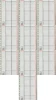 10x Przekładki plastikowe numeryczne Esselte, A4, 1-54 kart, szary