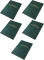 5x Dziennik korespondencyjny Barbara, A4, 300 kart, zielony