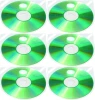 6x Kieszeń z oknem na CD/DVD Q-Connect, PP, 10 sztuk, przezroczysty