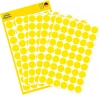 6x Etykiety Avery Zweckform, okrągłe, średnica 12mm, 270 sztuk, żółty
