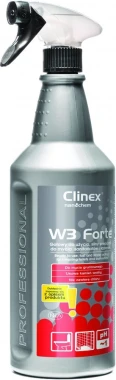 2x Preparat do mycia sanitariatów i łazienek Clinex W3 Forte, 1l