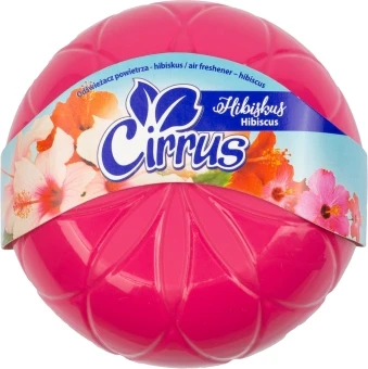 4x Odświeżacz powietrza Cirrus kwiat, hibiskus, żel, 150g