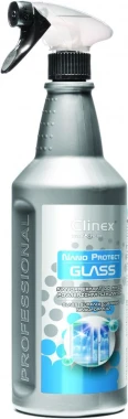 12x Preparat do mycia szyb Clinex Nano Protect Glass, z rozpylaczem, 1l