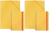 2x Zestaw kołonotatnik Leitz Cosy, B5, w kratkę, 80 kartek + teczka Leitz Cosy, A4, 5mm, żółty