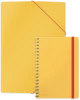 2x Zestaw kołonotatnik Leitz Cosy, B5, w kratkę, 80 kartek + teczka Leitz Cosy, A4, 5mm, żółty