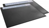 2x Podkład na biurko Durable, z kalendarzem zakładką, 650x500mm, czarny